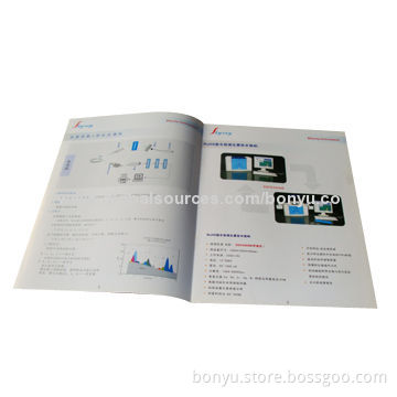 Brochure printing, suitable for enterprise to do advertisement, OEM orders are welcome